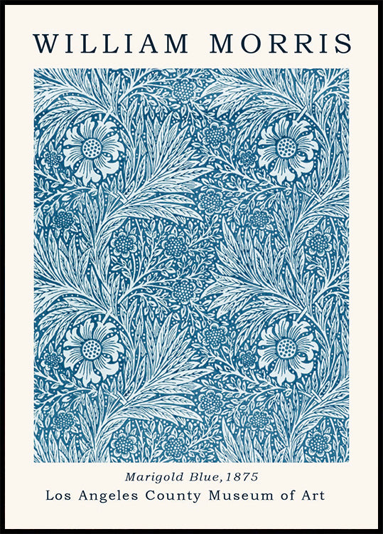 Marigold Blue Plakat - Posterbox.dk