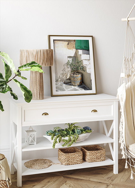 Mediterranean Olive Tree Entrance Plakat - Posterbox.dk