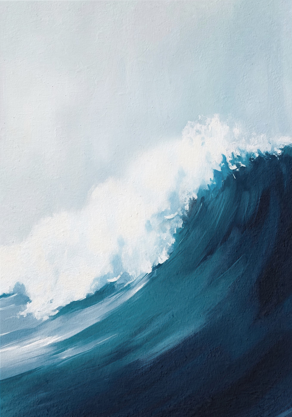 Ocean Wave Plakat - Posterbox.dk