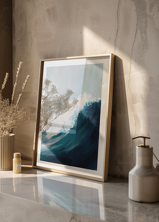 Ocean Wave Plakat - Posterbox.dk