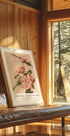 Ogawa Kazumasa, Striped Camellias Plakat - Posterbox.dk