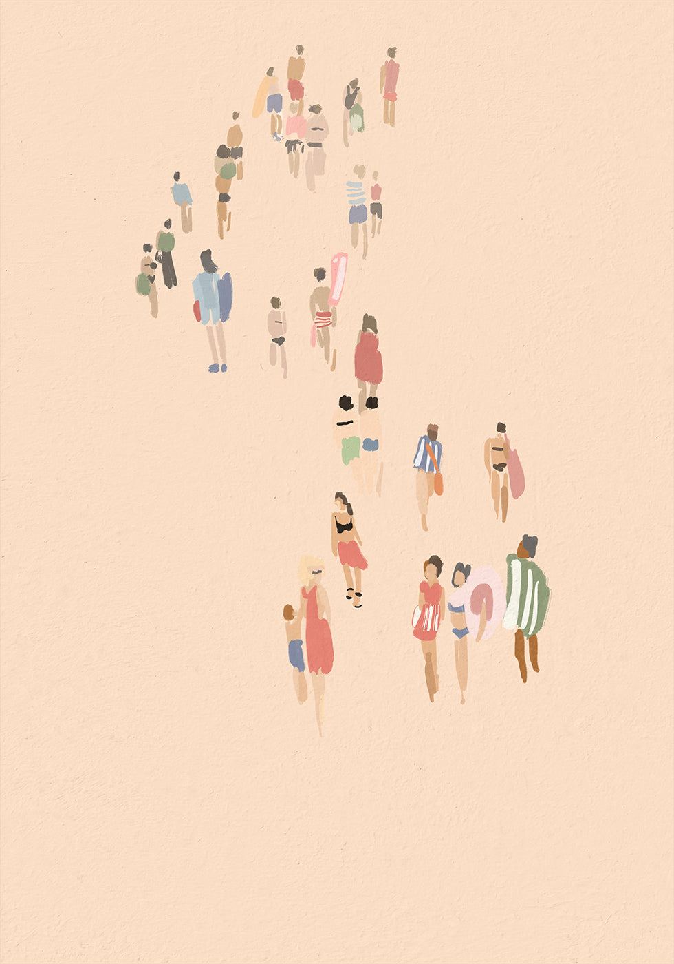 Summer Crowd Plakat - Posterbox.dk