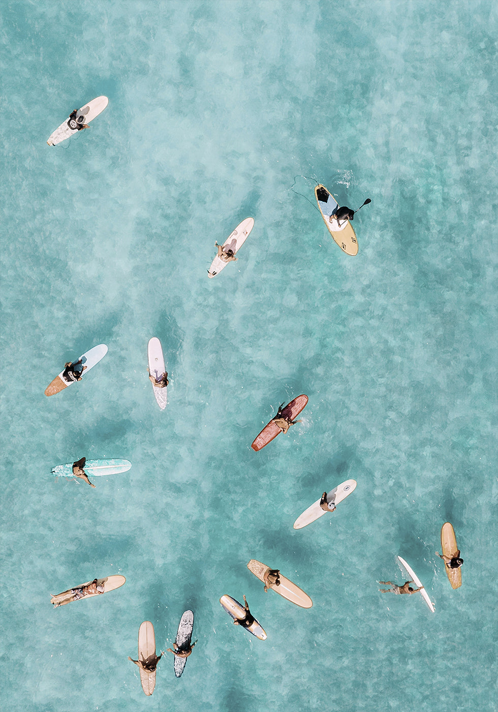 Surfers at Sea No.2  Plakat - Posterbox