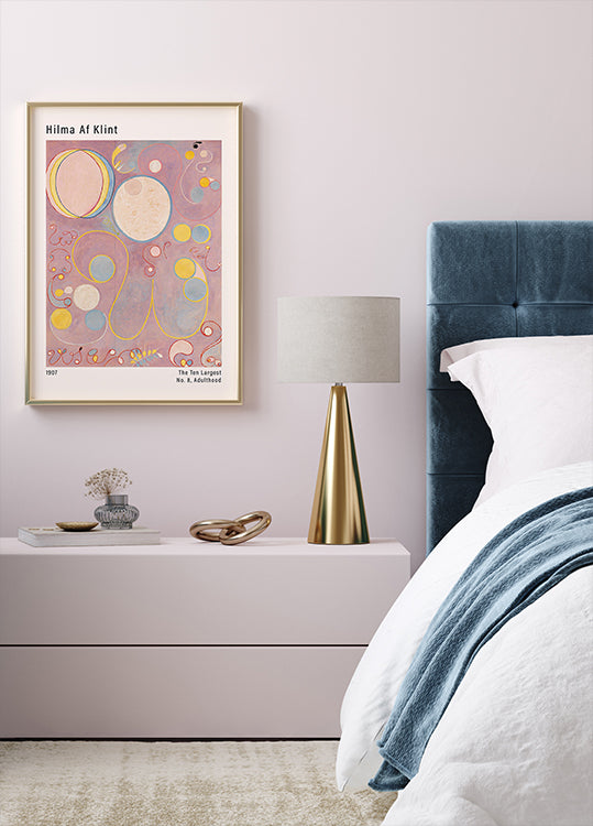 The Ten Largest, No. 8, Adulthood by Hilma af Klint Plakat - Posterbox.dk