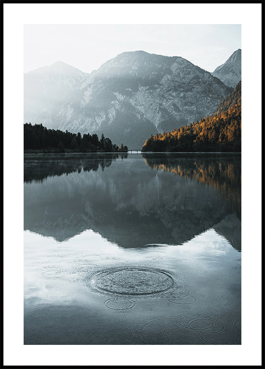 Water Ripples in the lake Plakat - Posterbox.dk