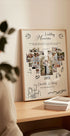 Wedding Memories Photo Collage Plakat - Posterbox