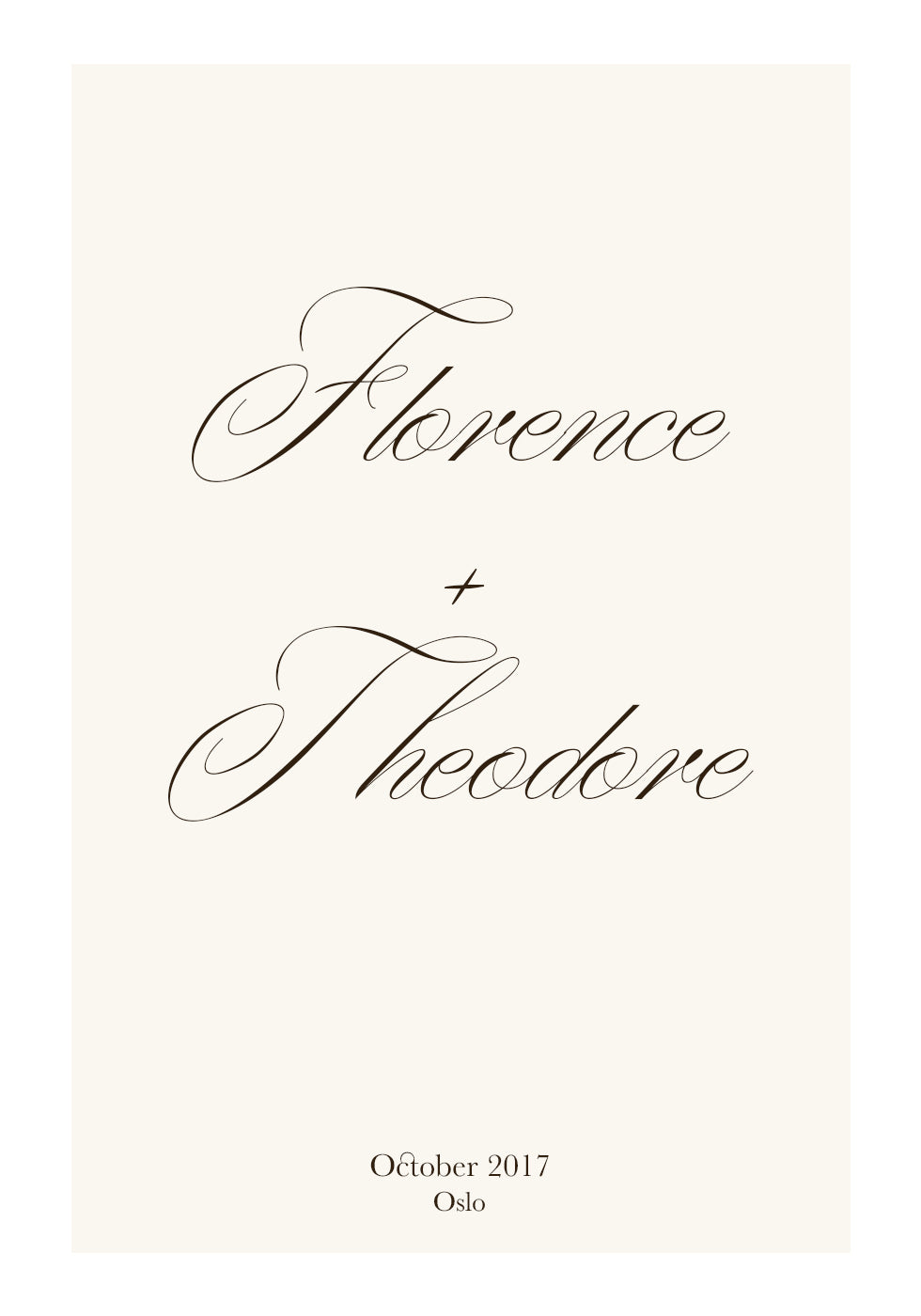 Name Toi Toi + Moi, noms de couple Poster