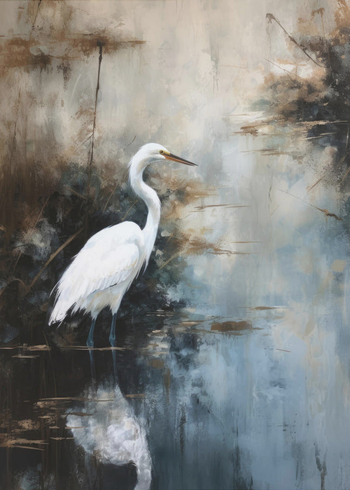 Réflexion sereine Poster