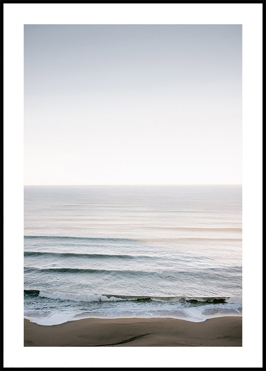 Waves of Ericeira Portugal Plakat - Posterbox