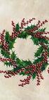 Holly wreath Plakat - Posterbox