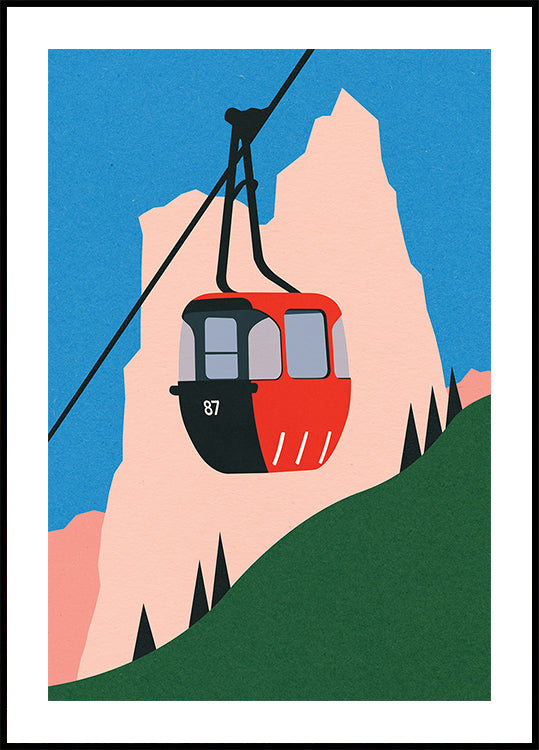 Allgäu Alps Plakat - Posterbox