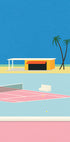Tennis By the Beach - Posterbox