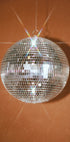 Orange Disco Ball Plakat - Posterbox