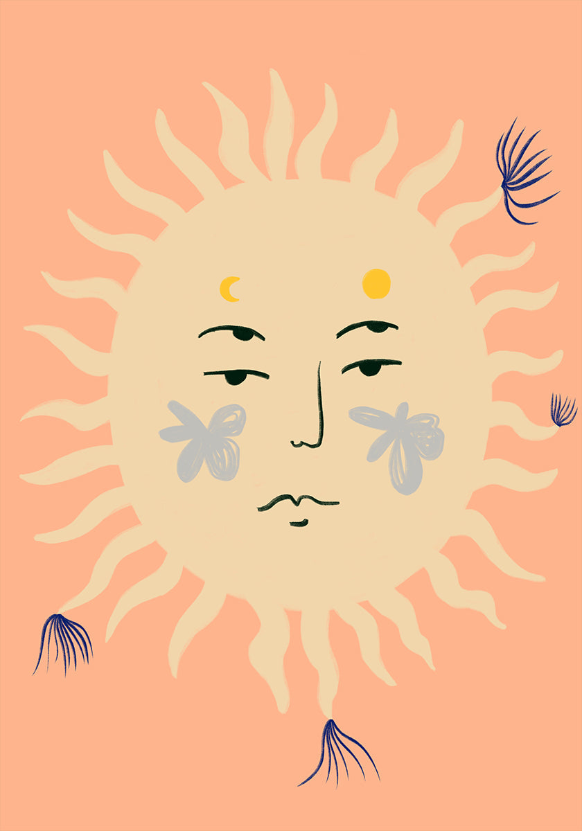Serene Sunburst - Posterbox