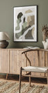 Abstract Green Forms Plakat - Posterbox