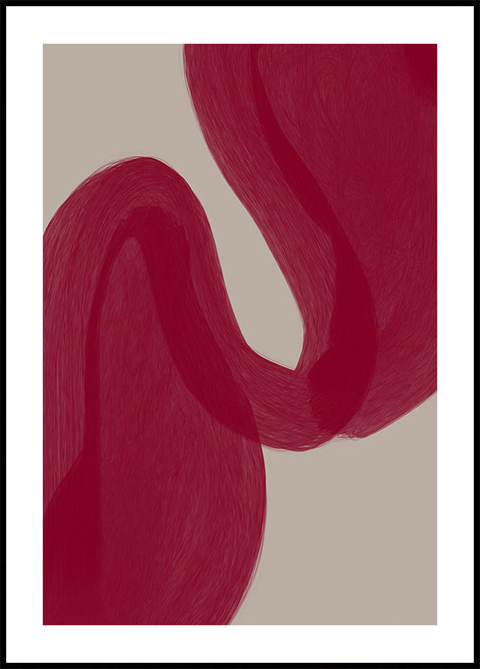 Colour Palette   Burgundy   2 Copy Plakat - Posterbox