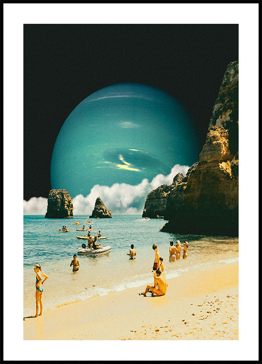 Space Beach - Posterbox
