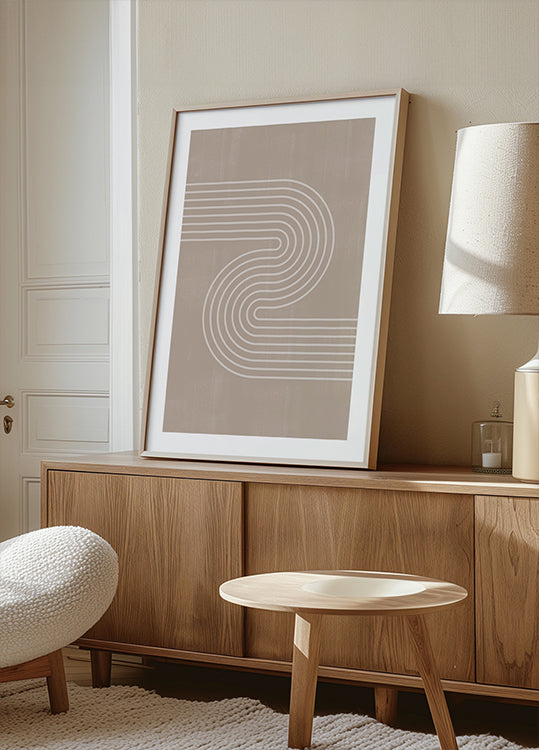 Curved Pathway - Posterbox