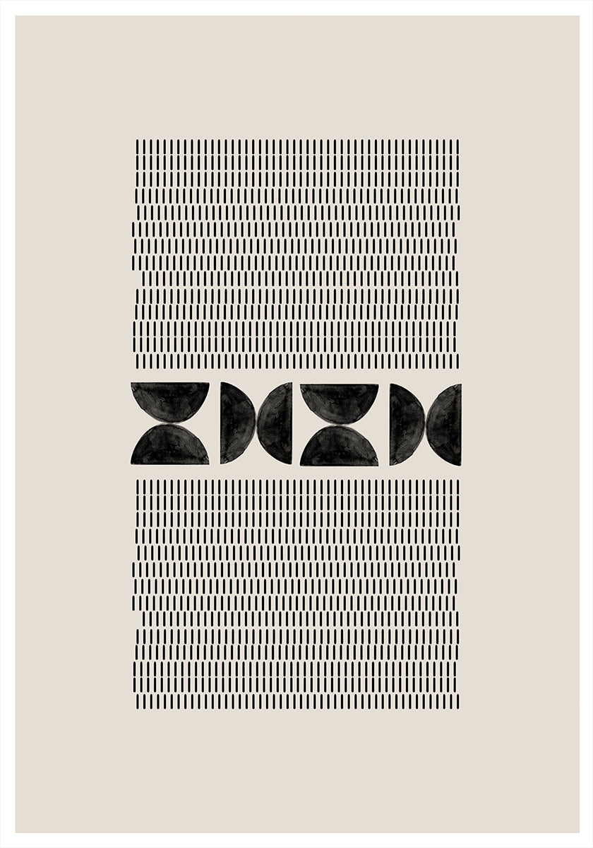 Geometric Harmony Plakat - Posterbox