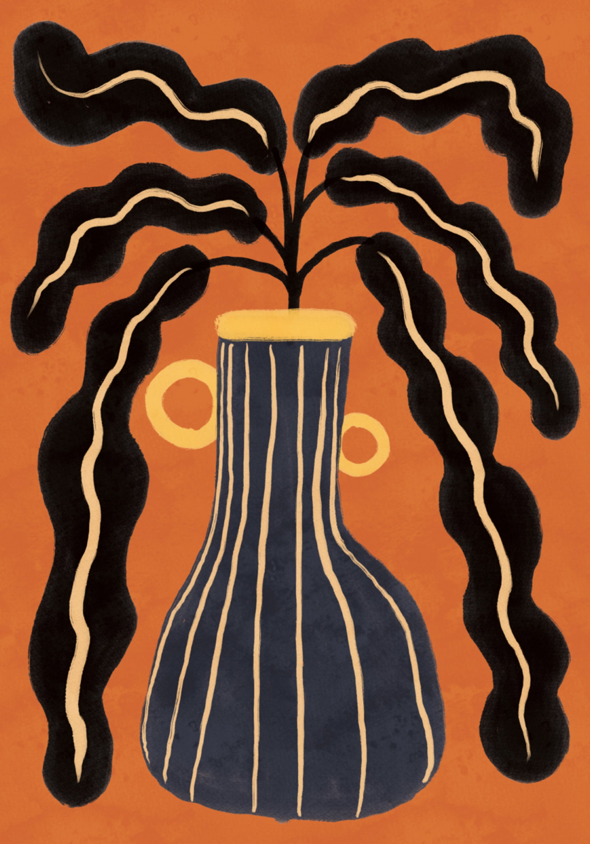 Vase botanique moderne