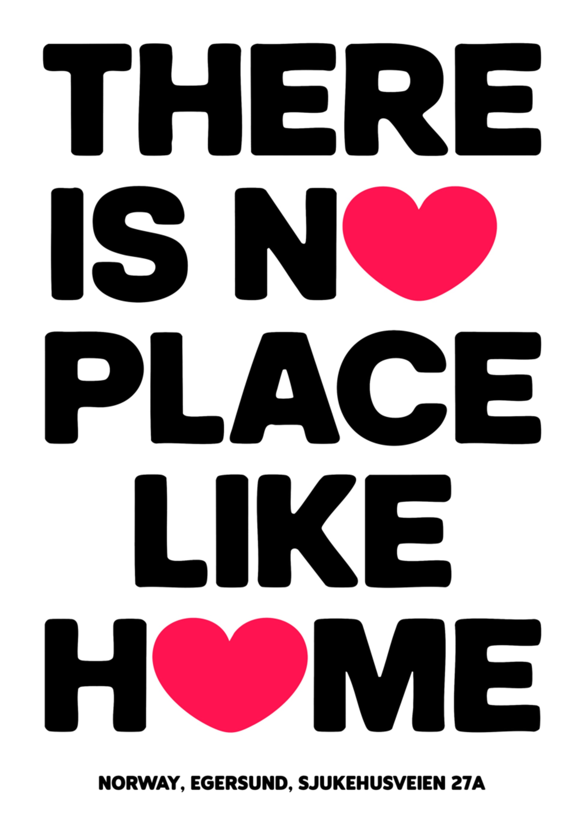 Affiche de citation personnelle pour la maison