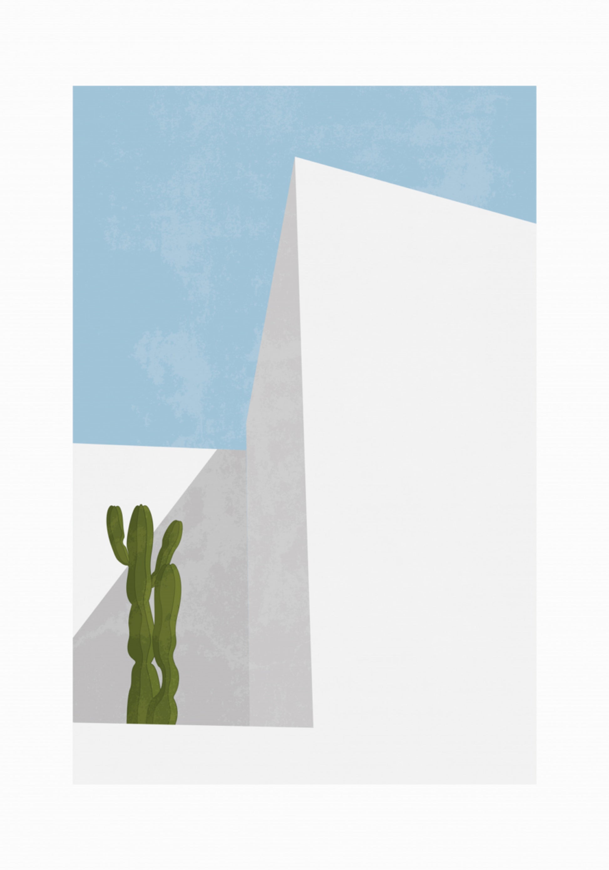 Architecture moderne des cactus