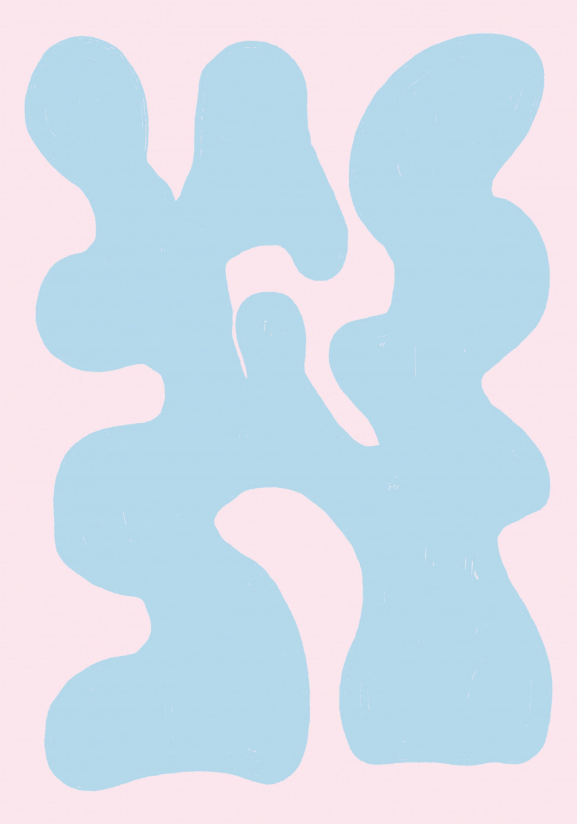 Abstraction pastel calme