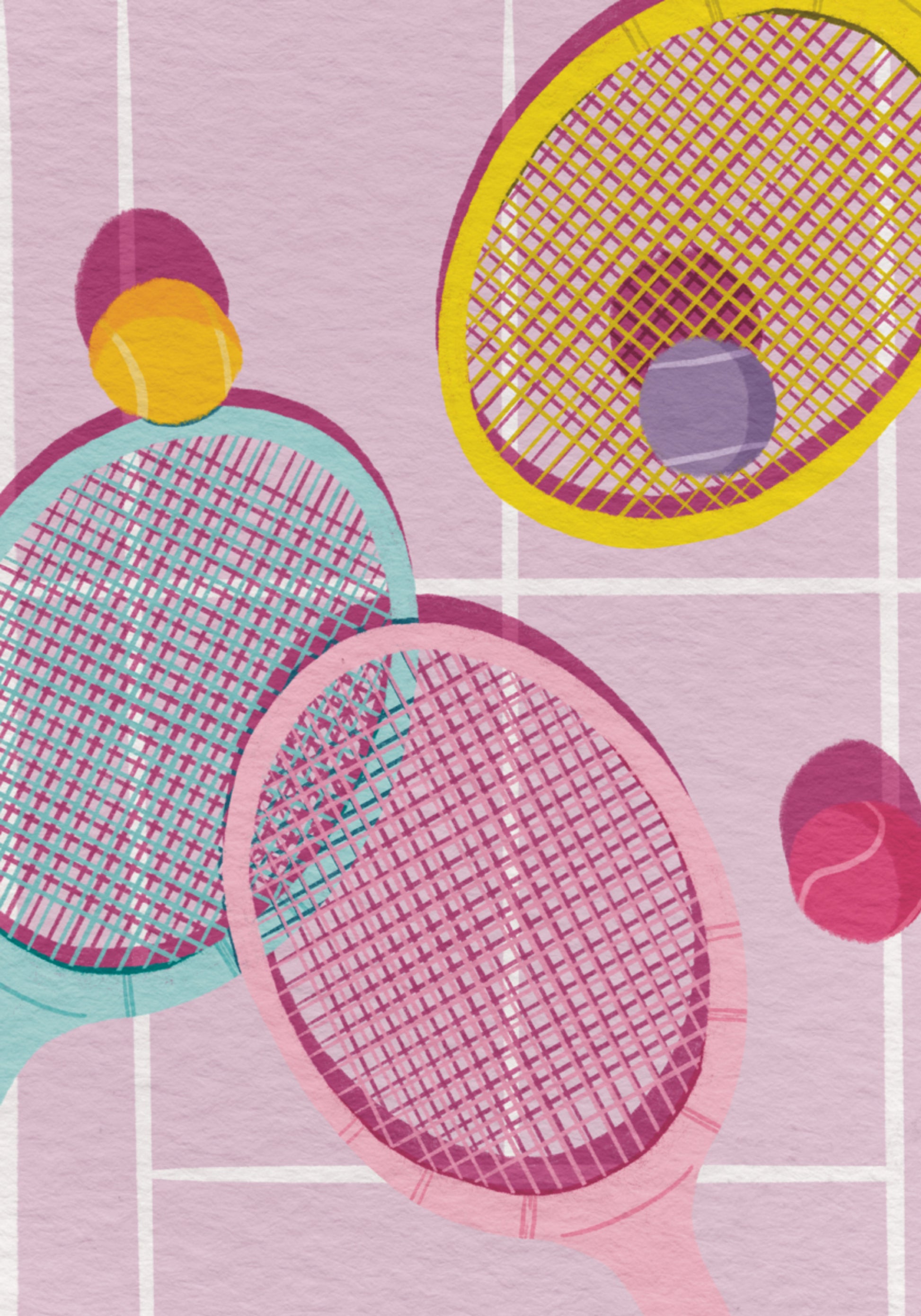 Raquettes de tennis ludiques