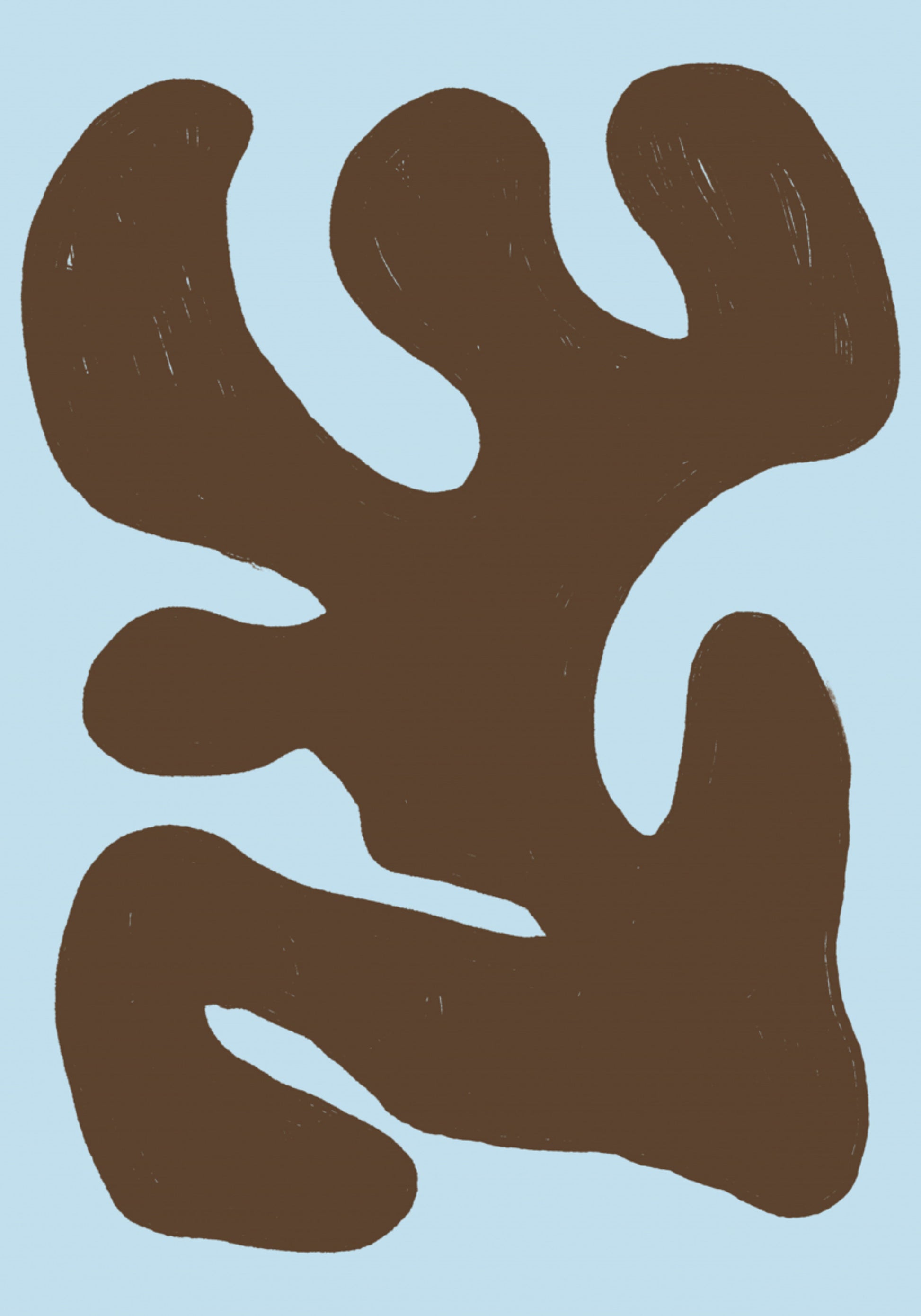 Forme marron organique