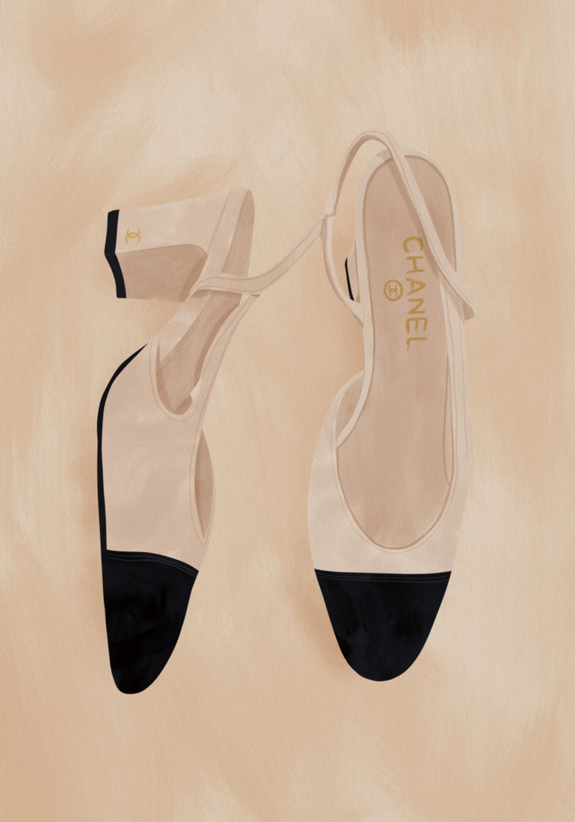 Talons chics à bout rond