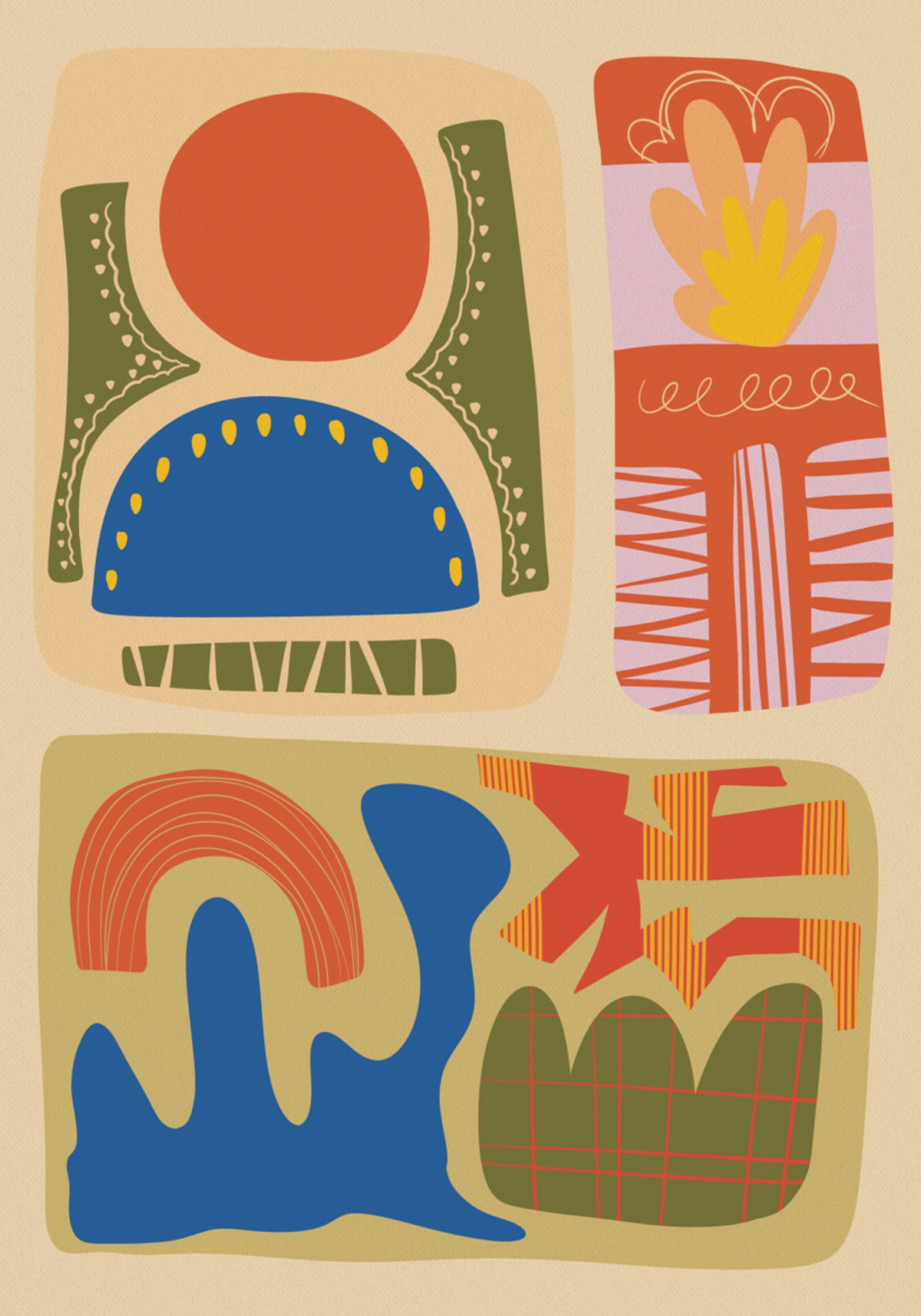 Formes abstraites modernes