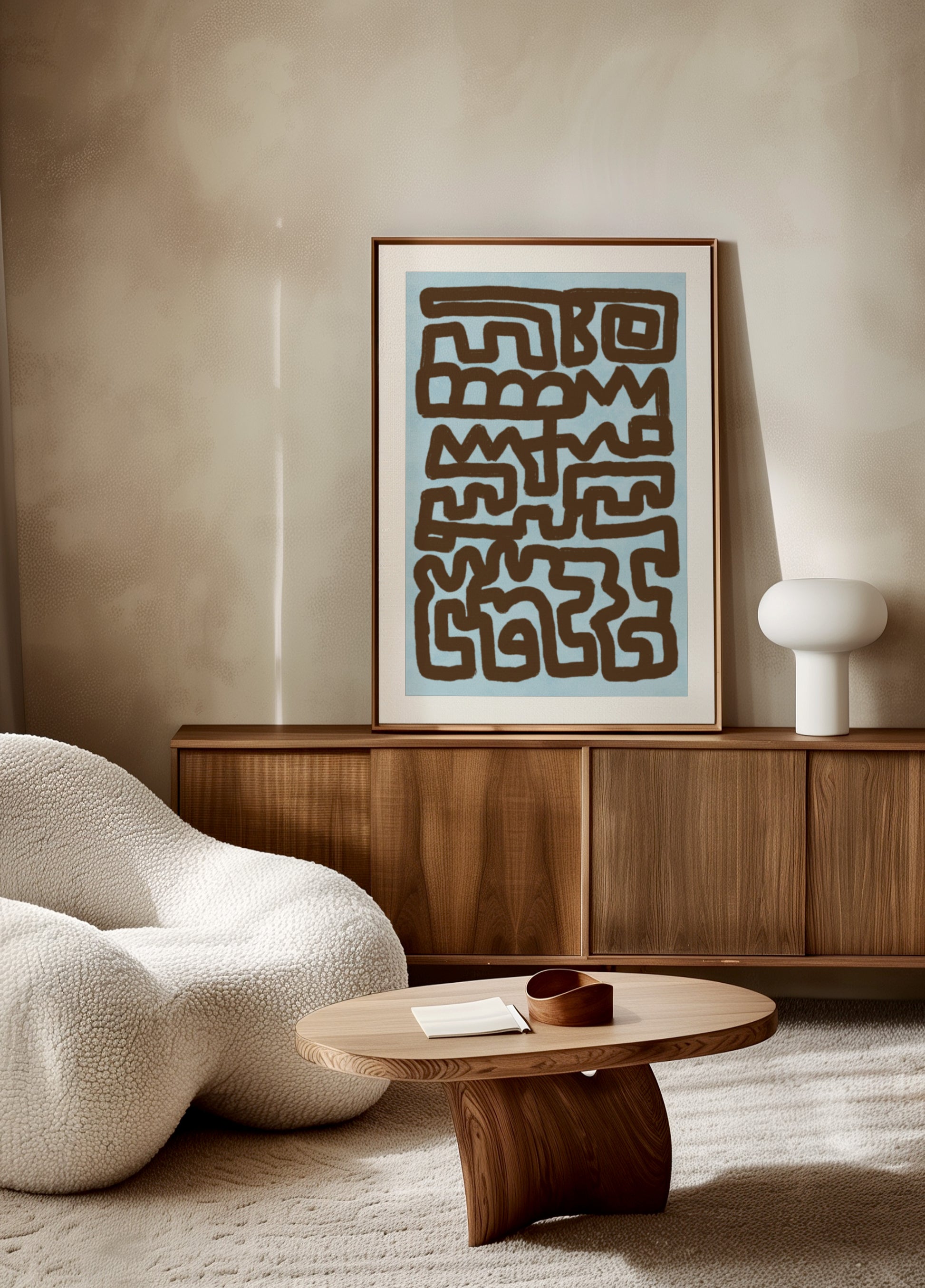 Labyrinthe tribal moderne