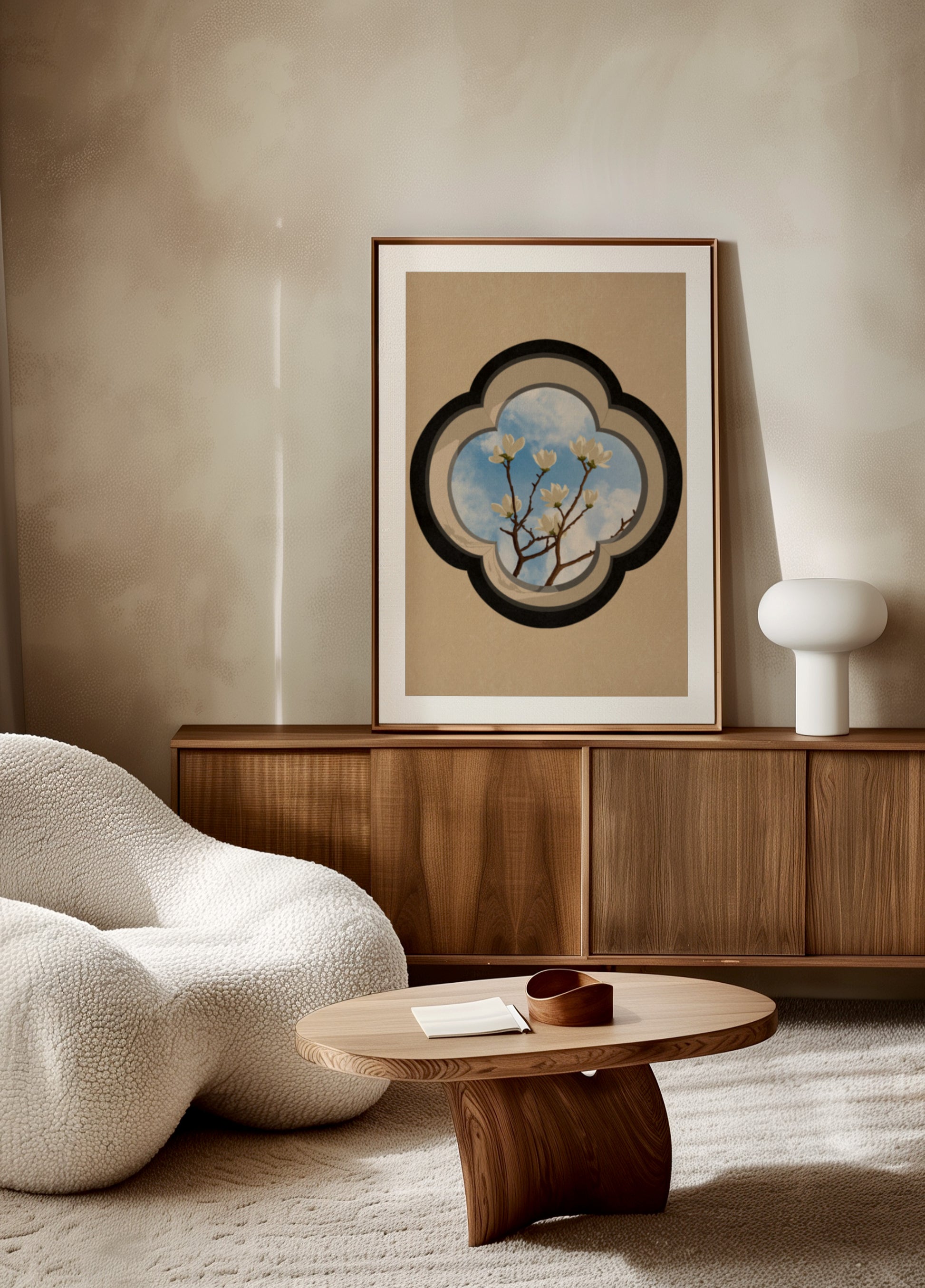 Fenêtre Ciel Magnolia