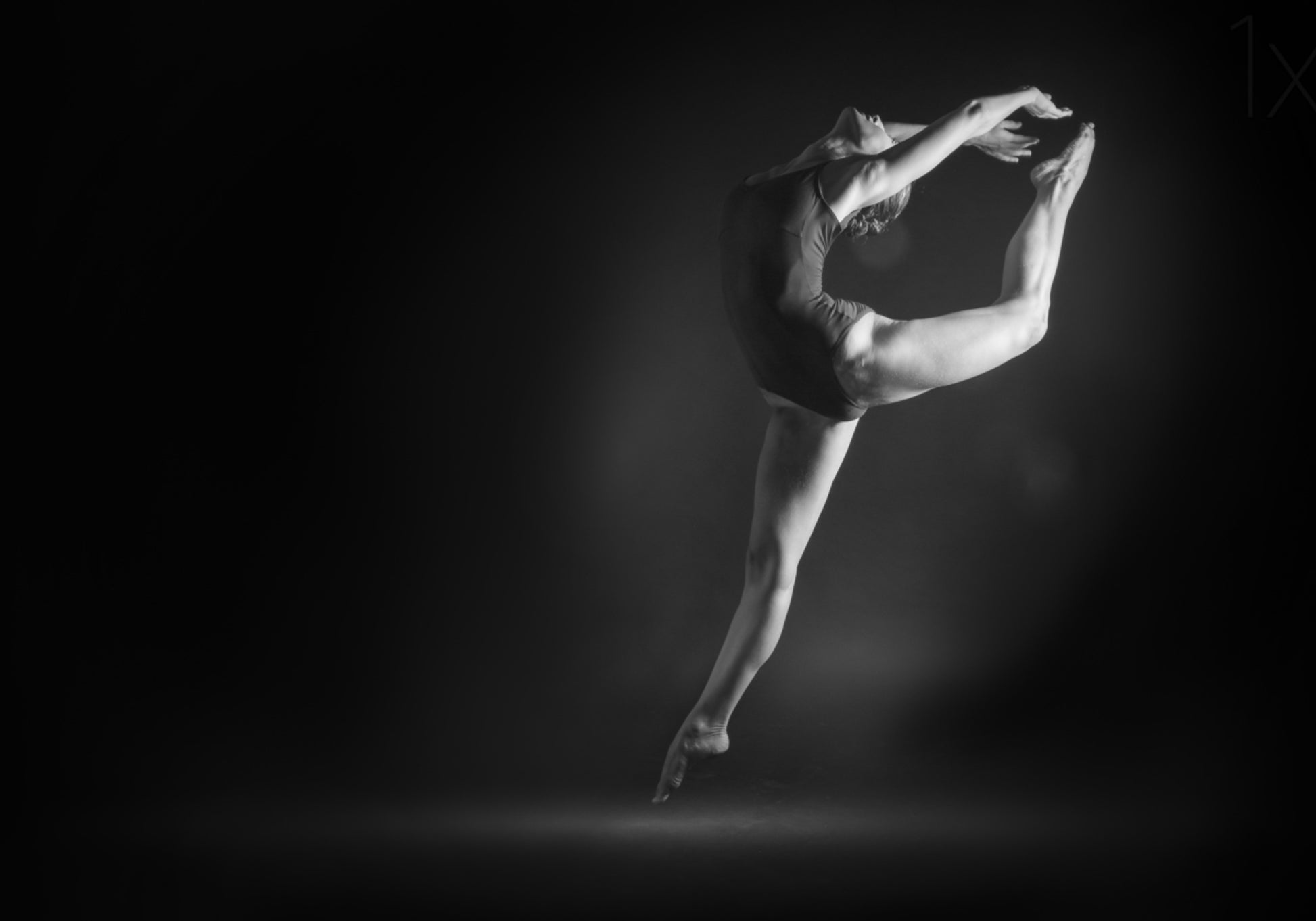 Pose de ballet gracieuse