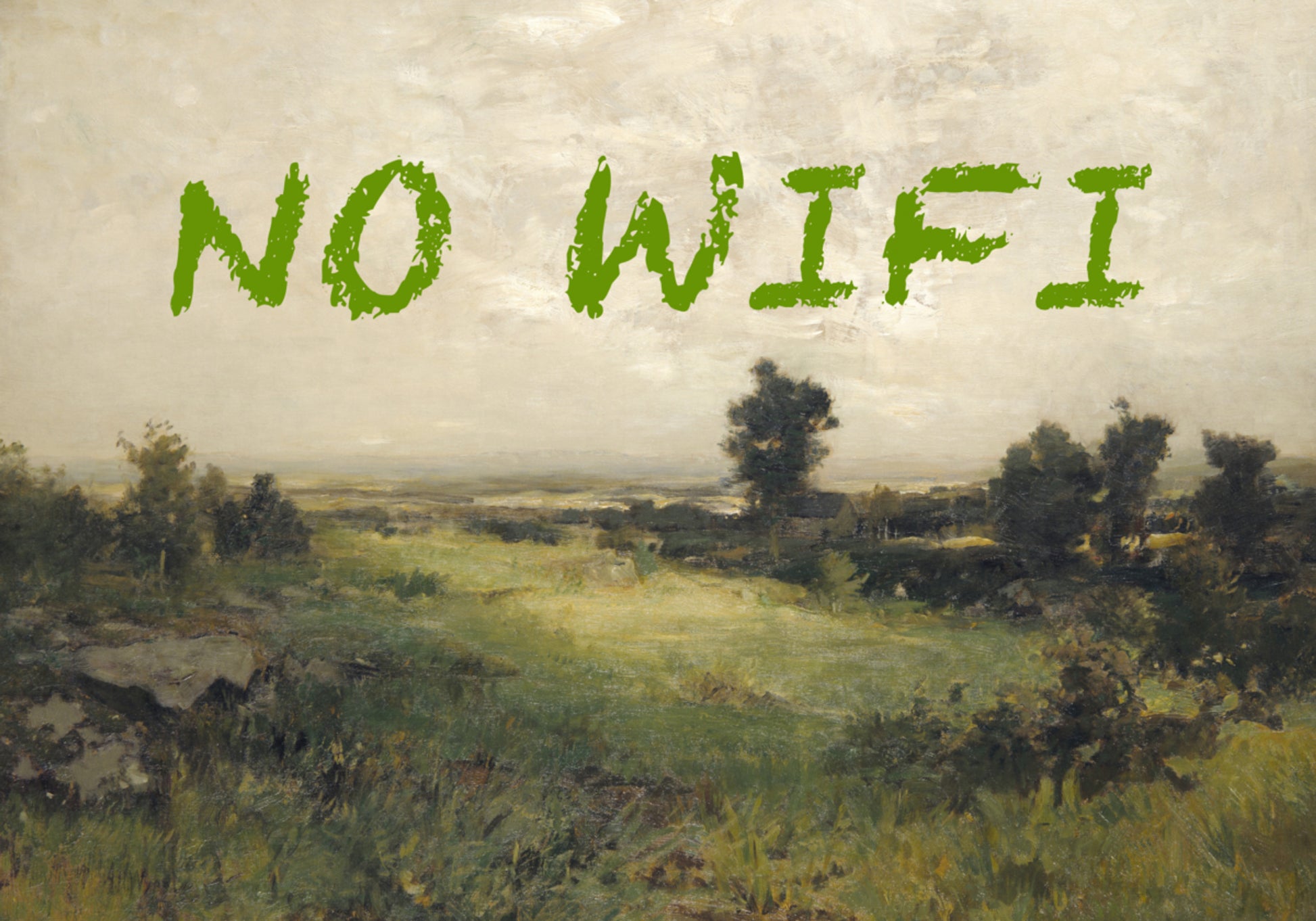 Paysage classique Pas de Wifi