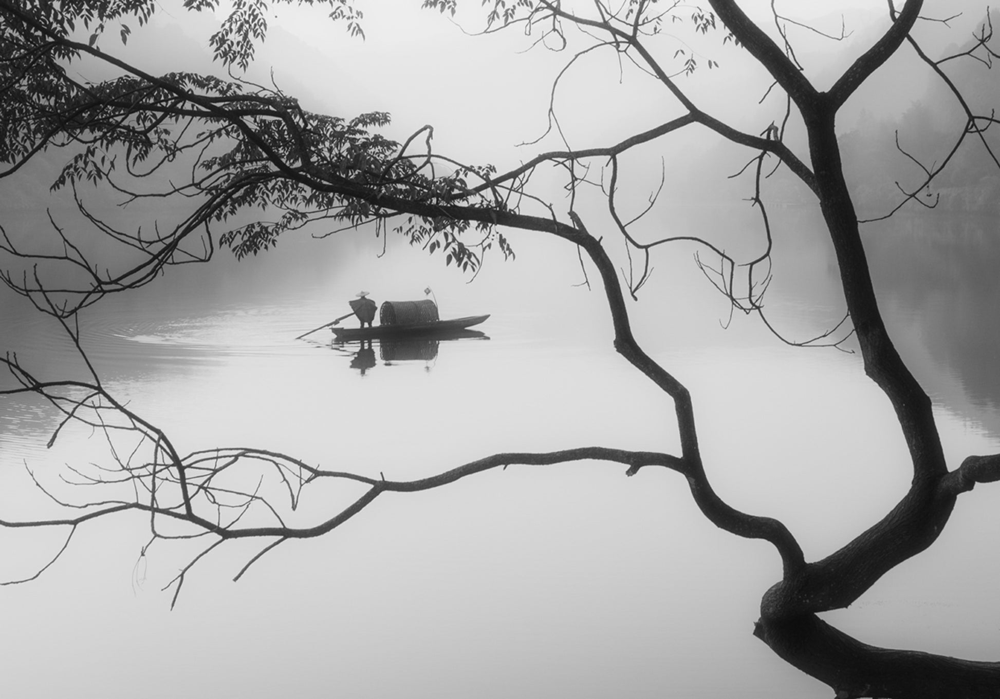 Brume du batelier solitaire
