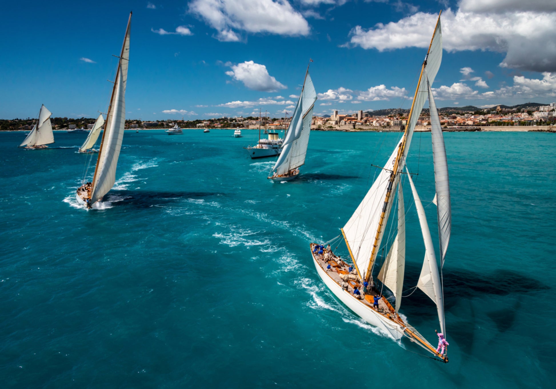 Régate de Voile Mer Turquoise