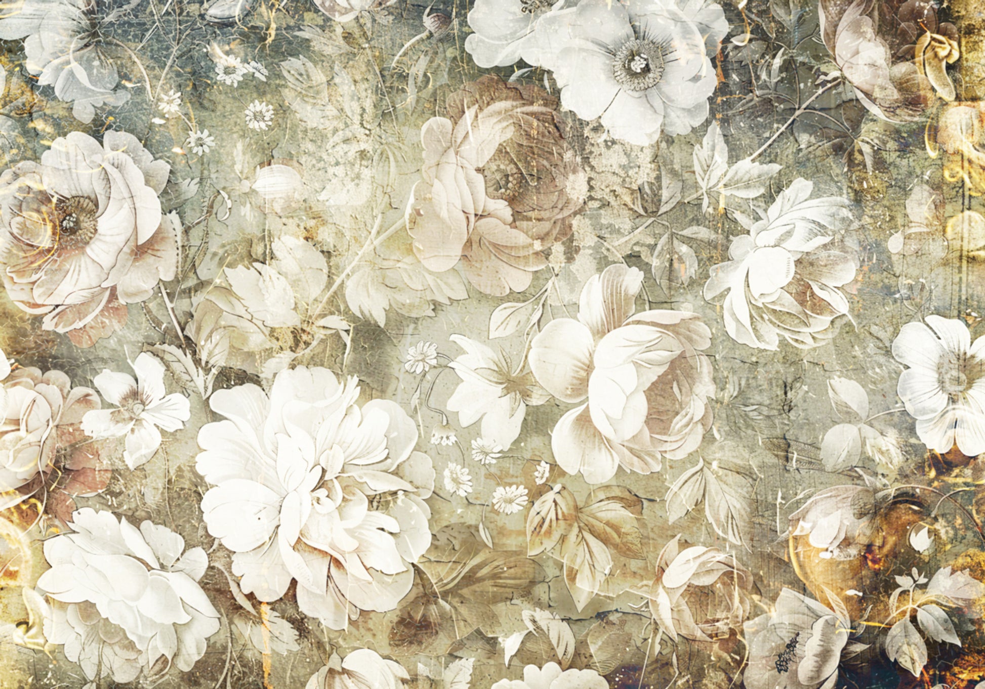 Élégance florale vintage