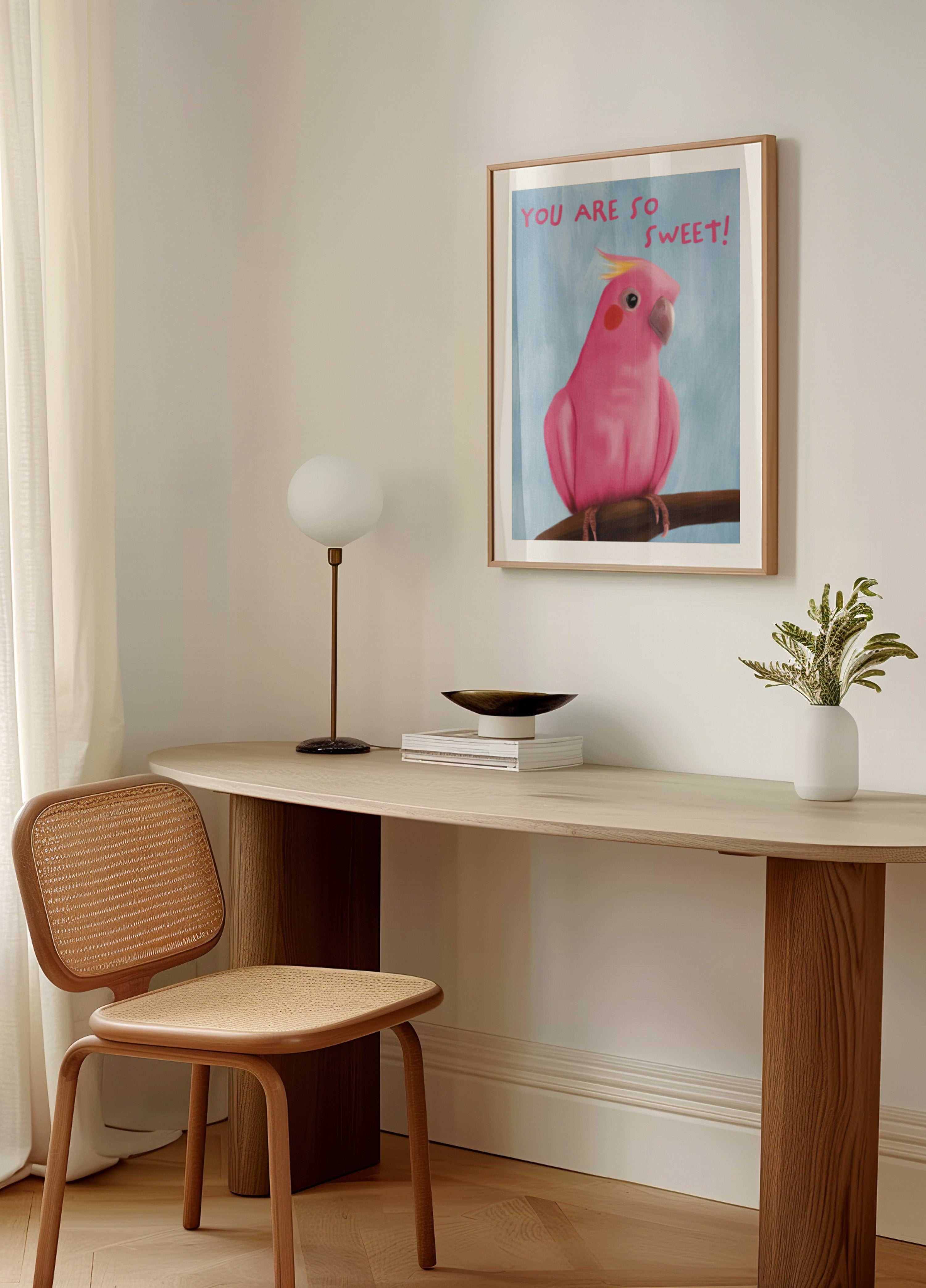Galah rose doux