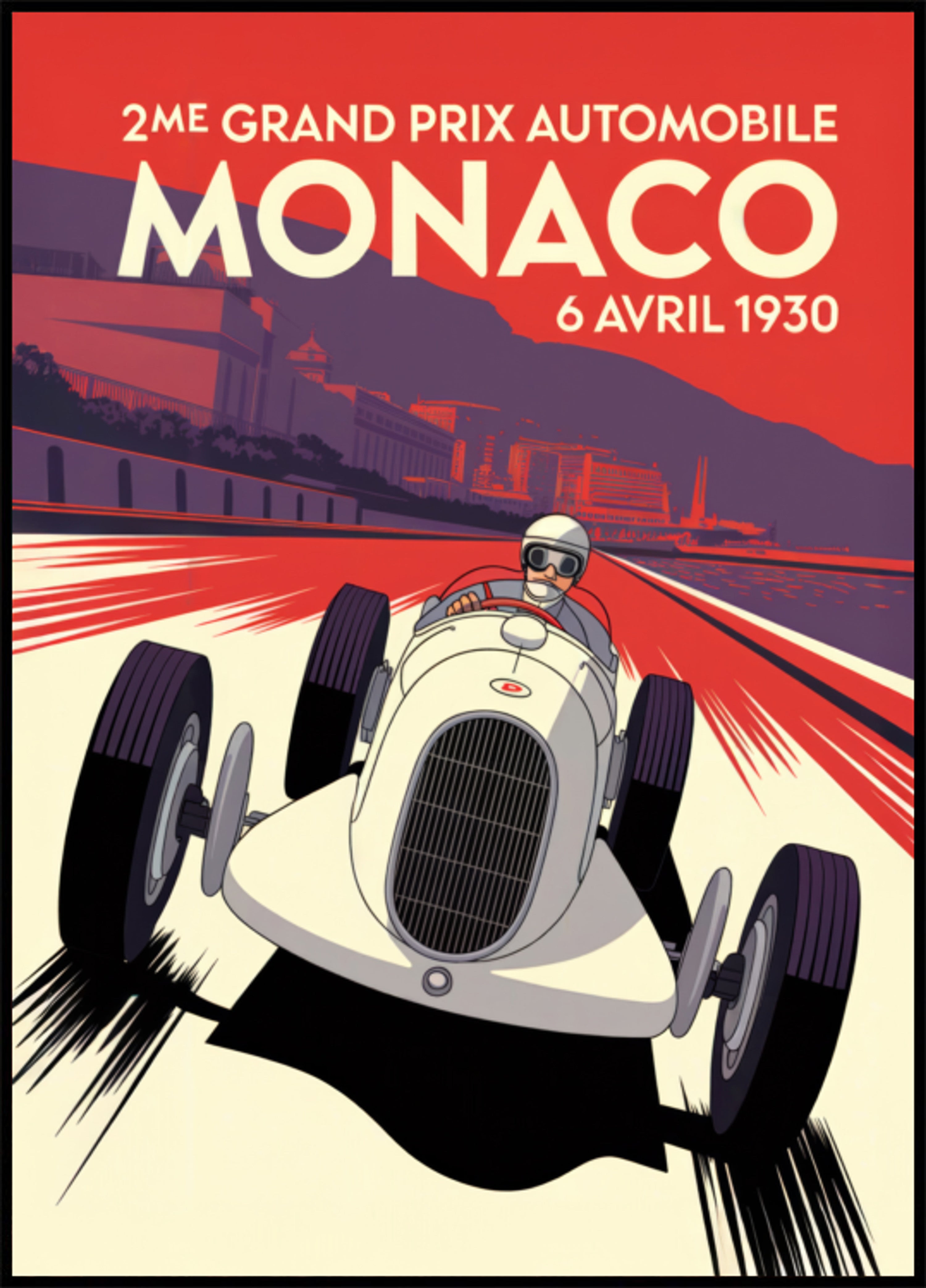 Coureur du Grand Prix de Monaco