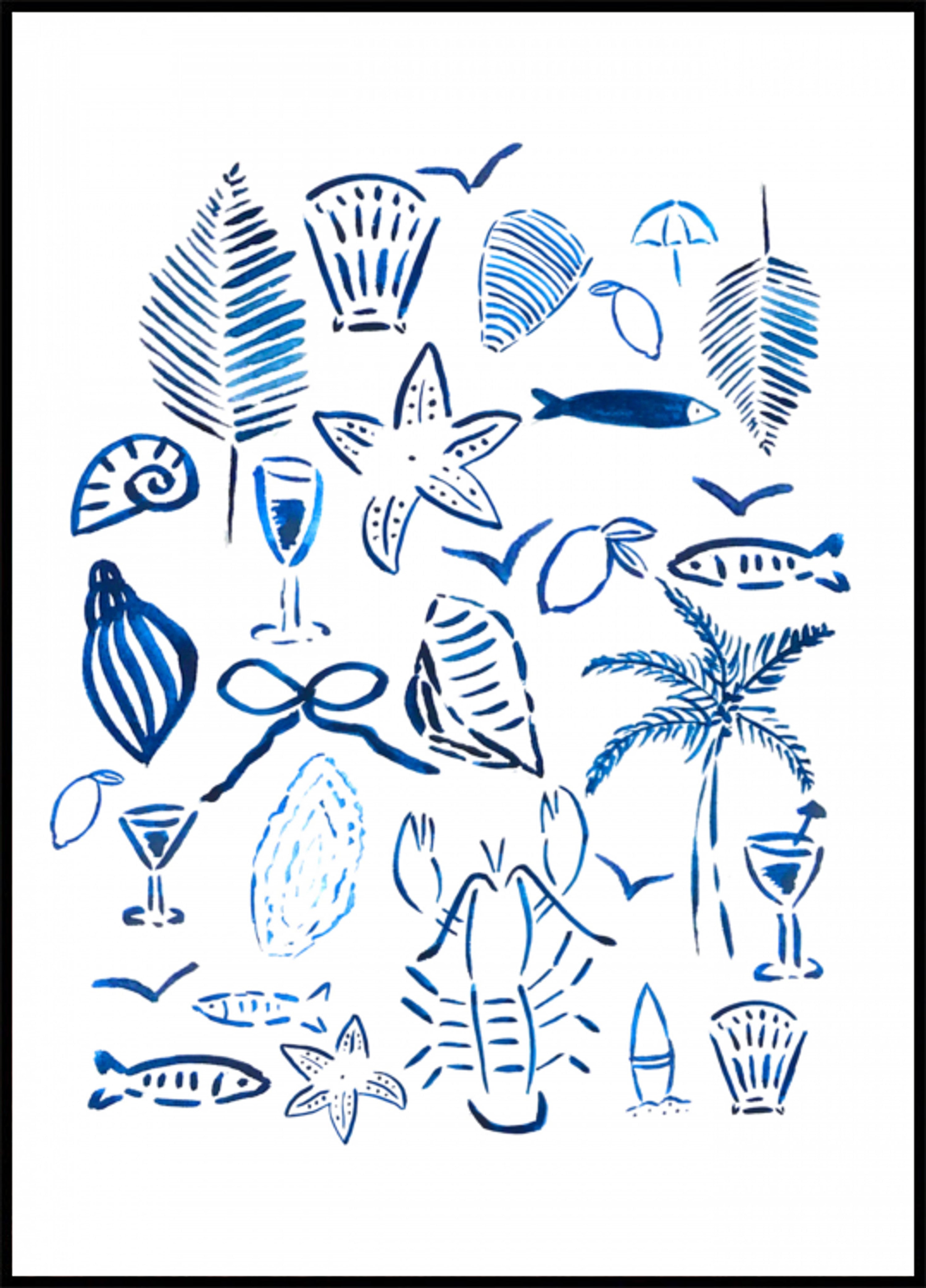 Éléments côtiers bleus