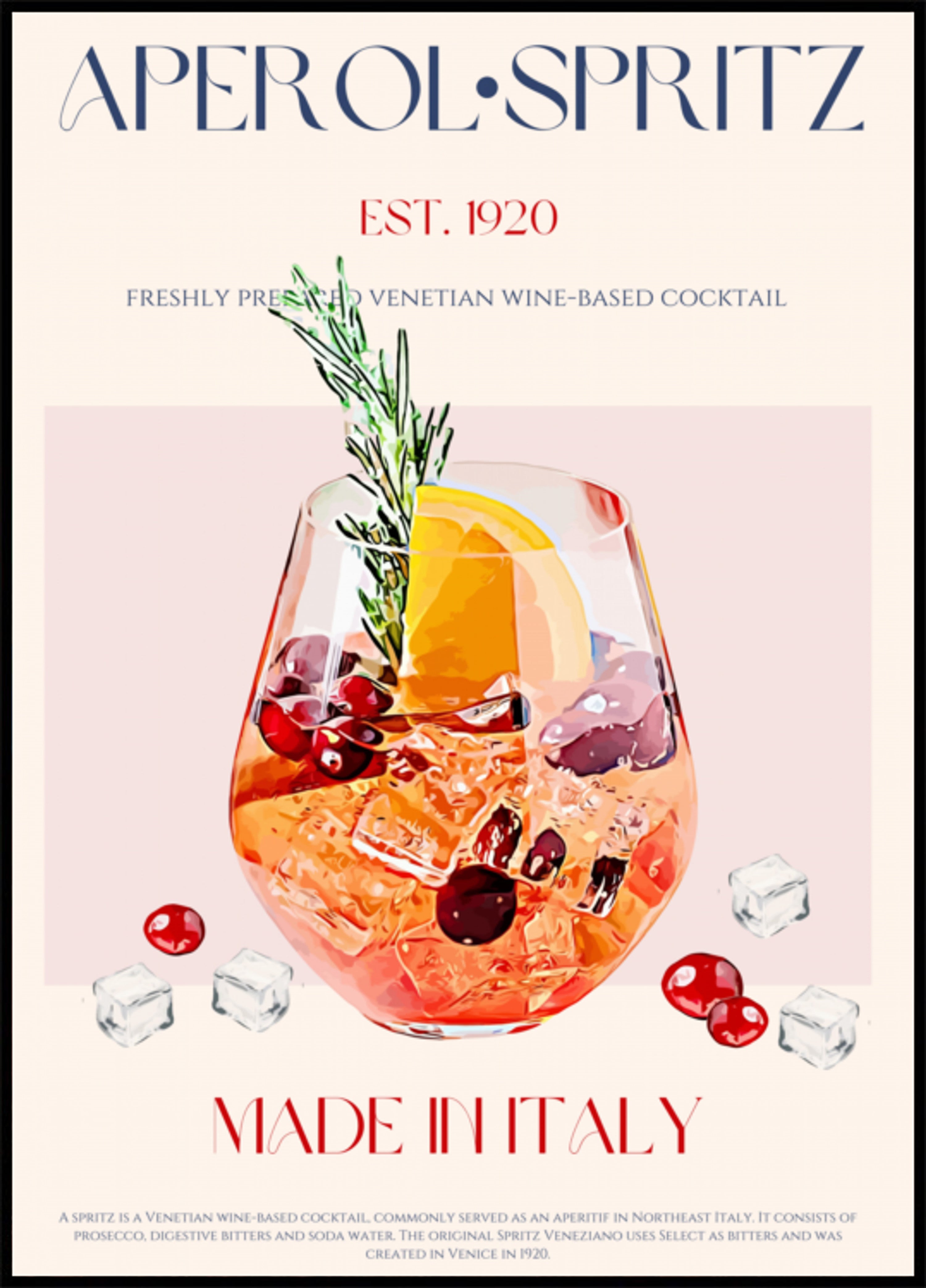 Cocktail Spritz Vénitien