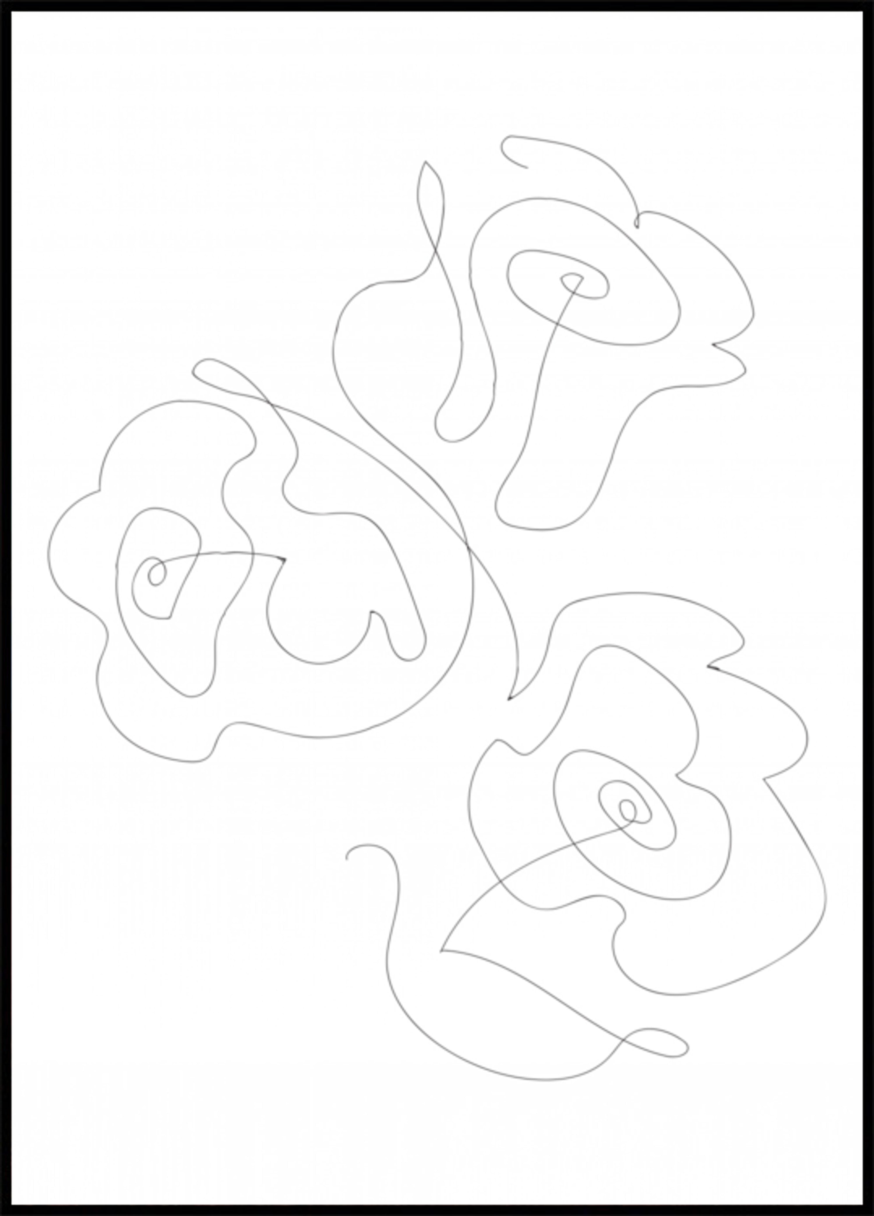 Fleurs de ligne minimalistes