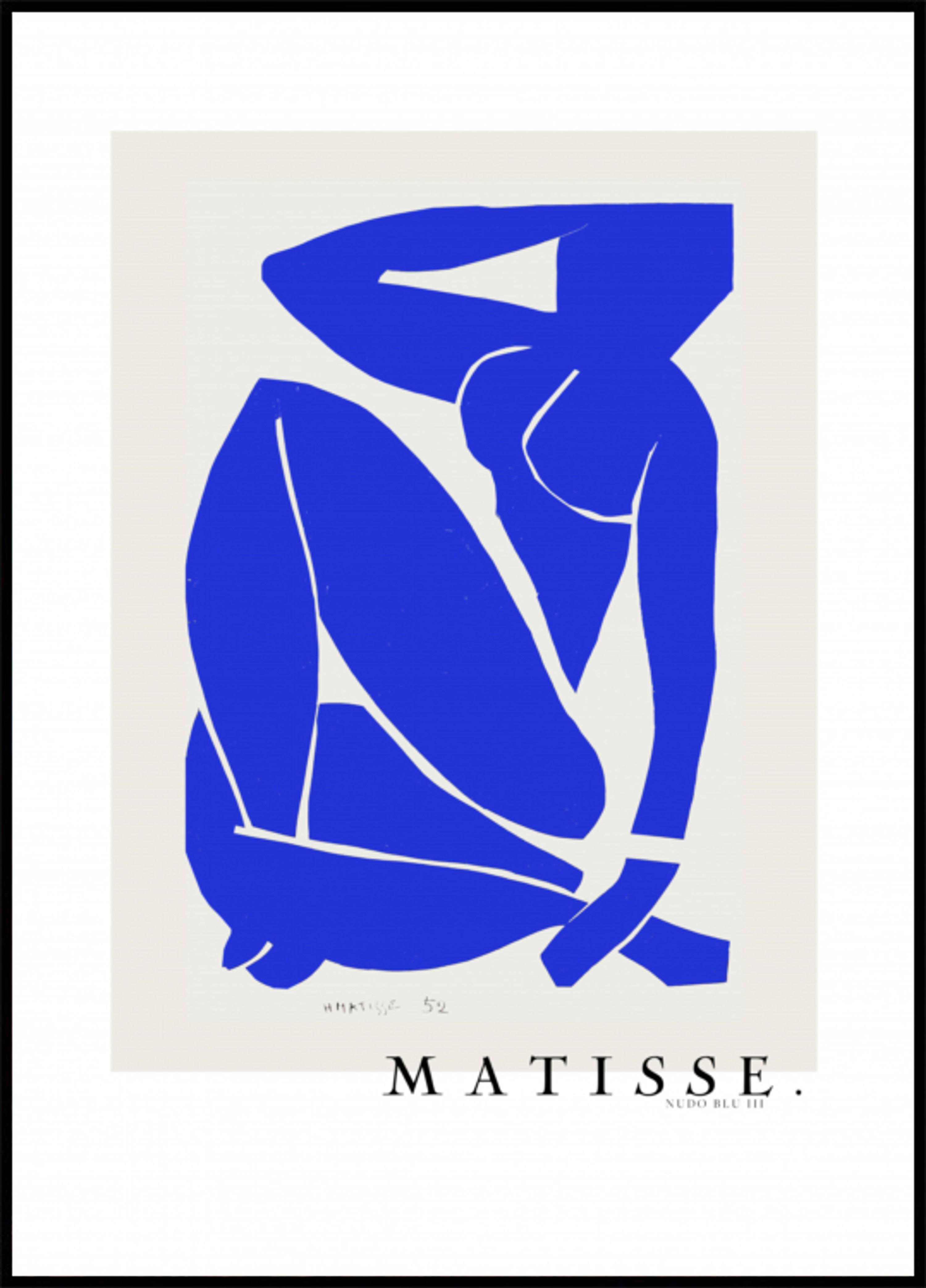Nudo Blu III 1952 Pensionnaire