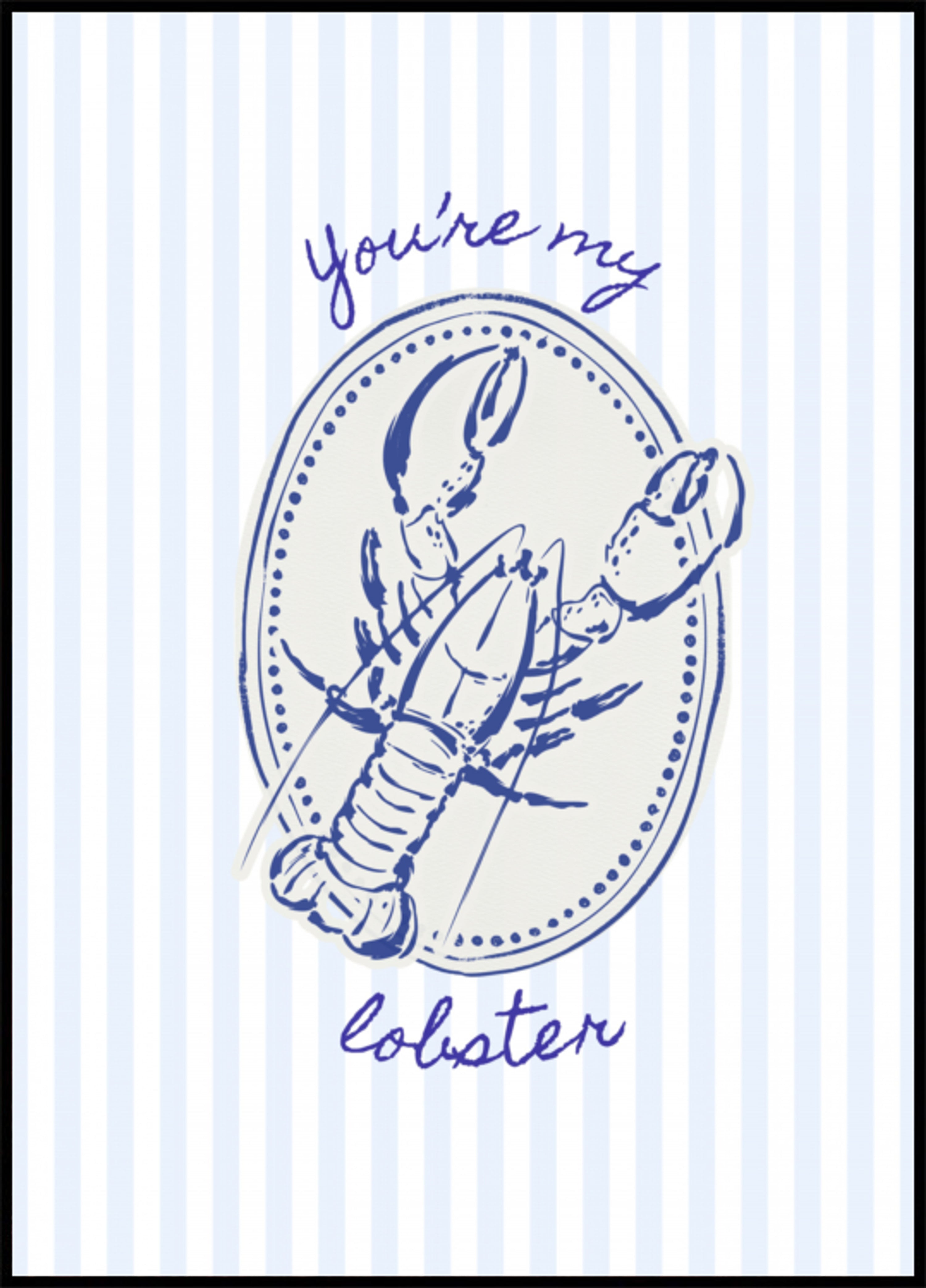 Tu es ma citation de homard