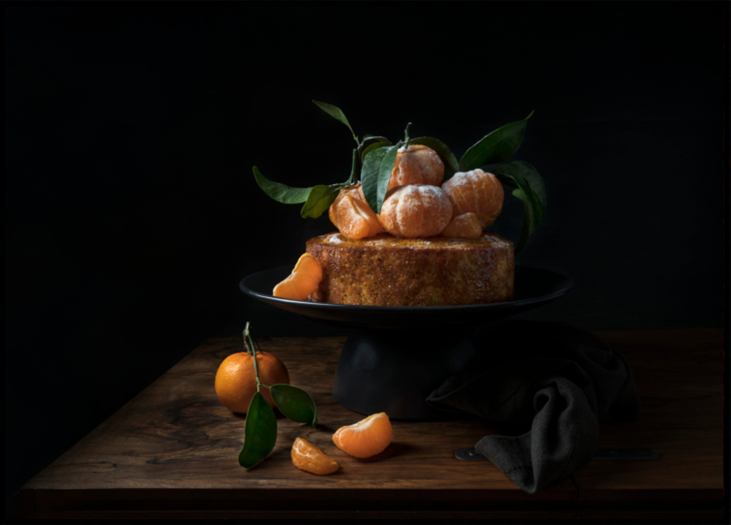 Gâteau rustique à la mandarine