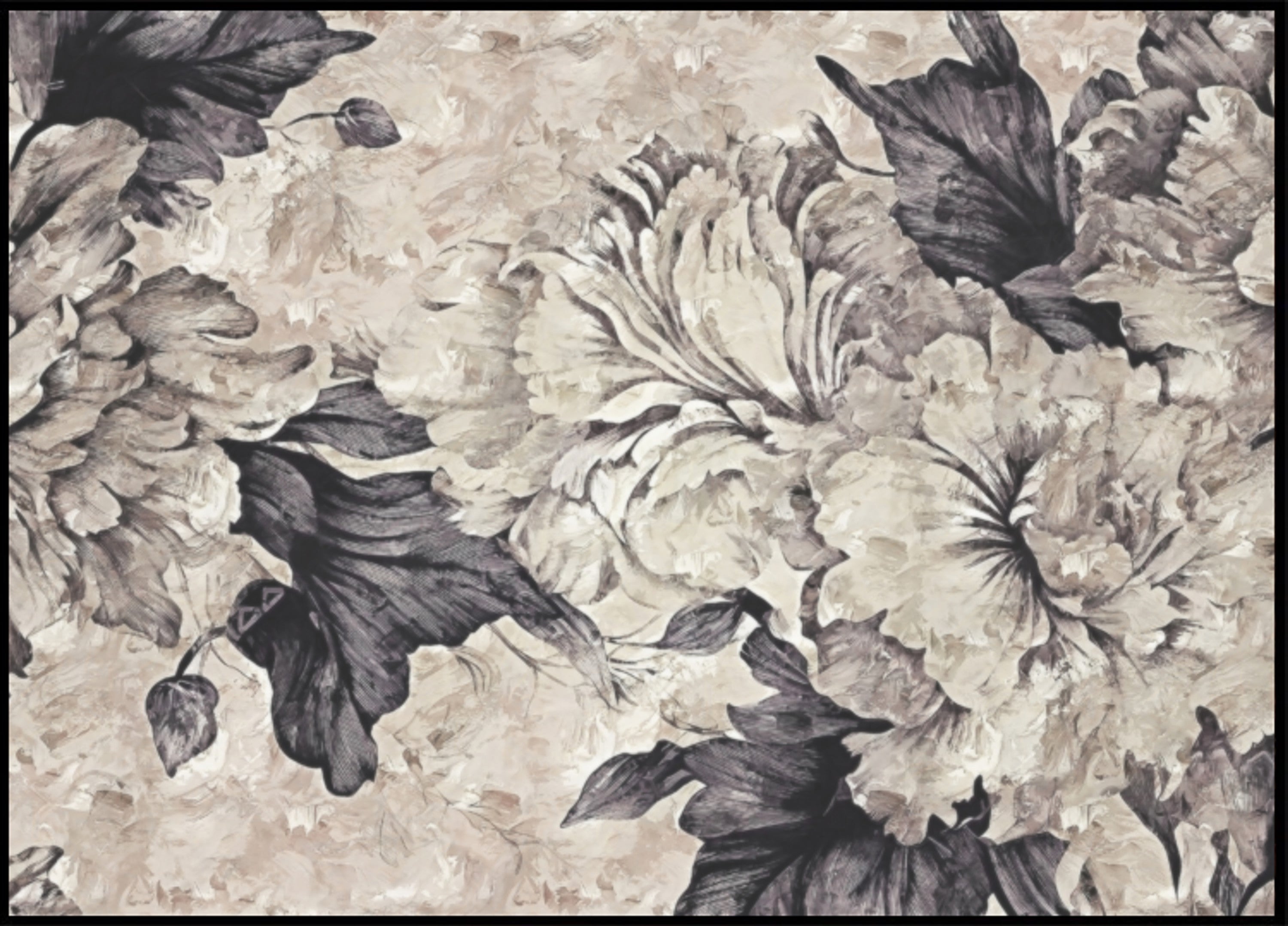 Pivoines monochromes classiques
