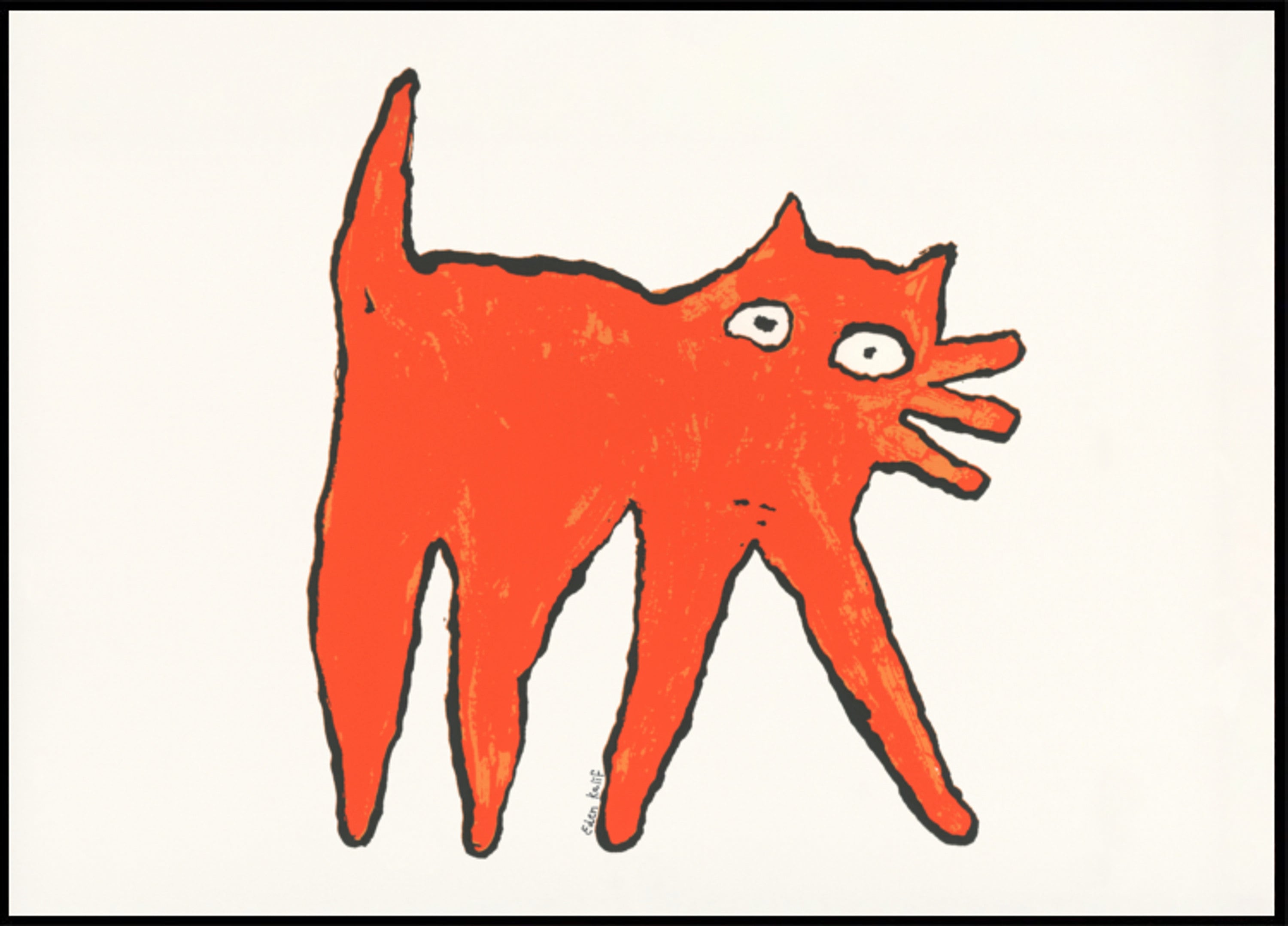 Chat orange