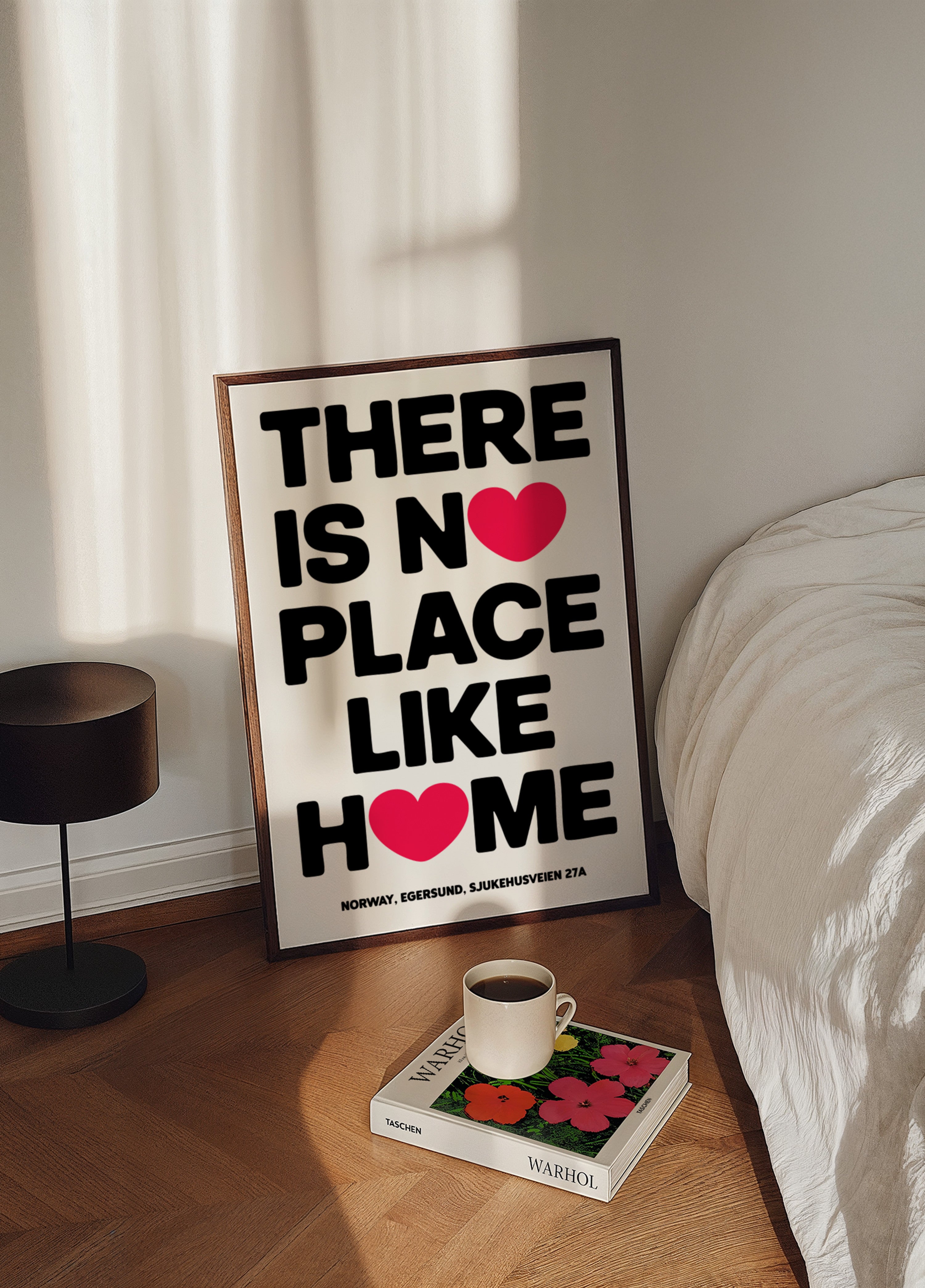 Affiche de citation personnelle pour la maison