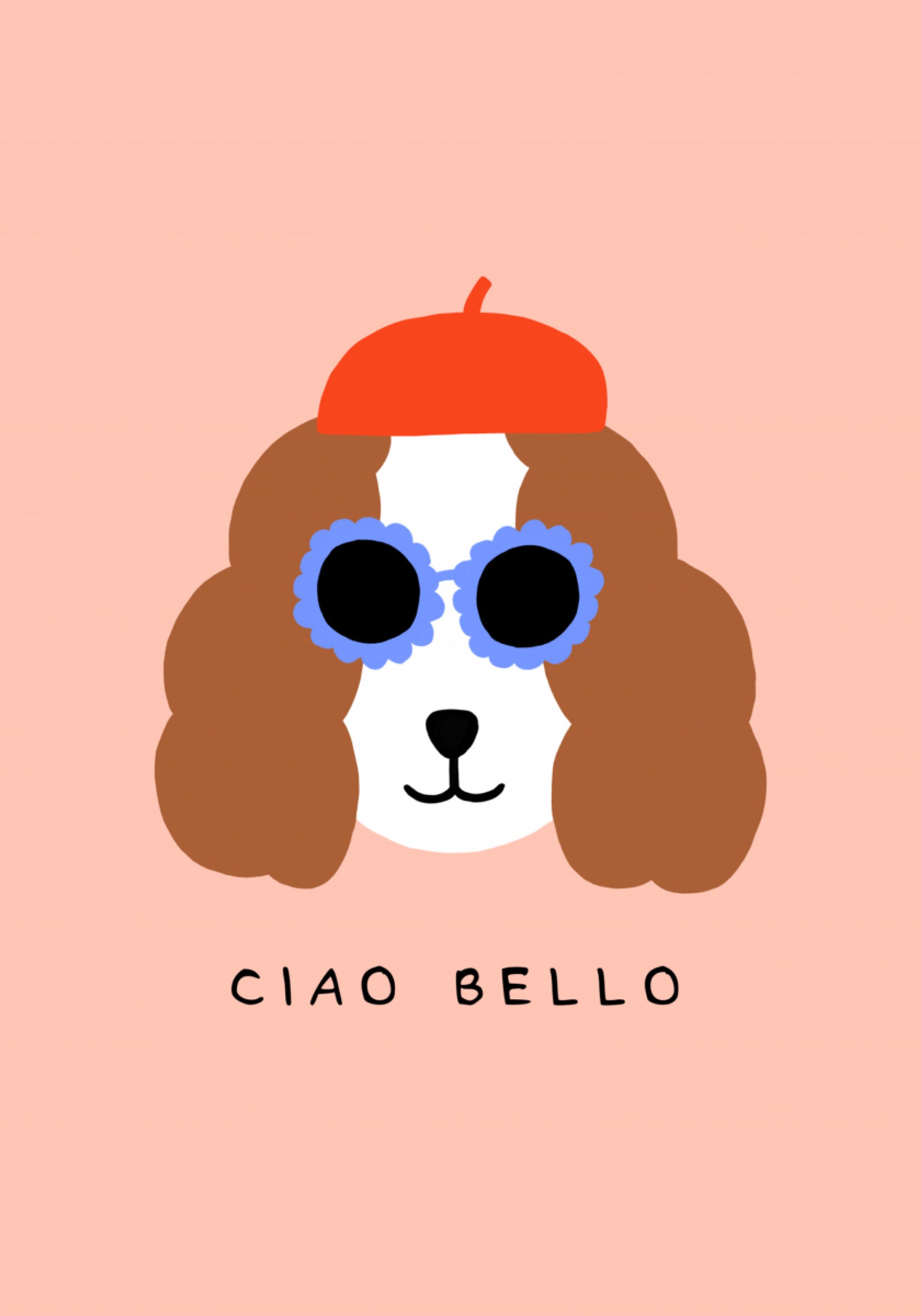 Nuances de béret pour chien élégantes